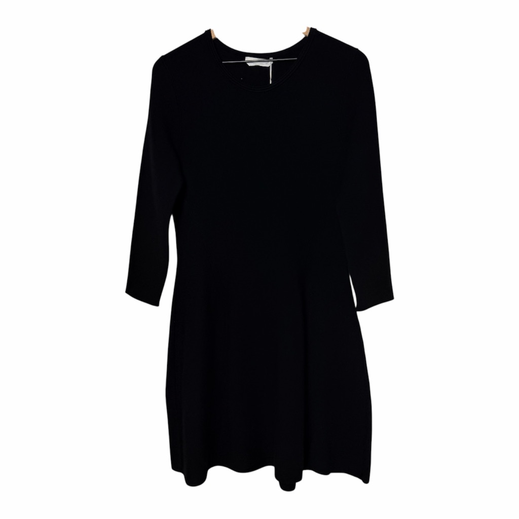 Hugo Boss Black Long Sleeve Mini Dress Size Large Brand New Msrp 495